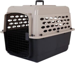 Plastic crates for french bulldogs